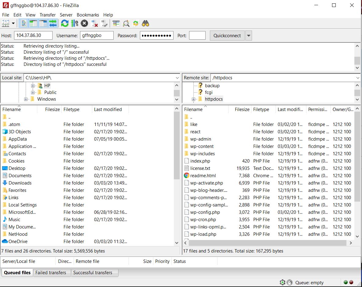 วิธีแก้ไขส่วนหัวใน WordPress ผ่าน FTP