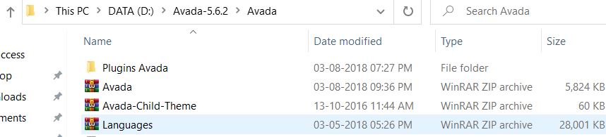 motyw avady