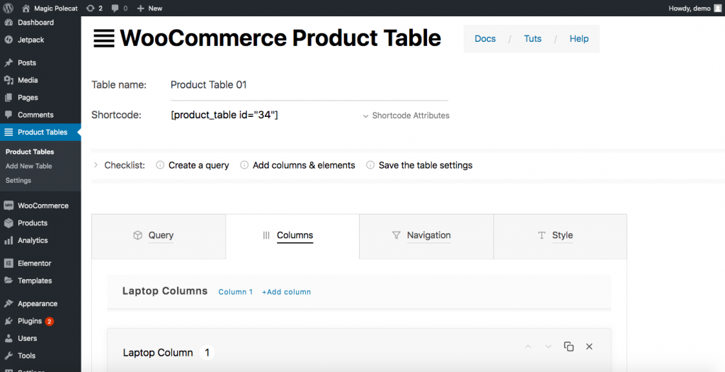 Настройте страницу магазина WooCommerce с помощью плагина