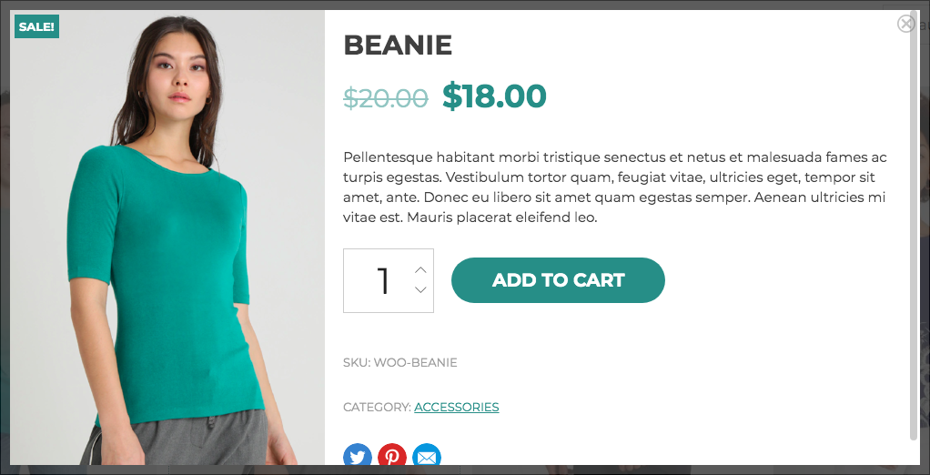 Beste WooCommerce-Schnellansicht-Plugins - YITH WooCommerce-Schnellansicht