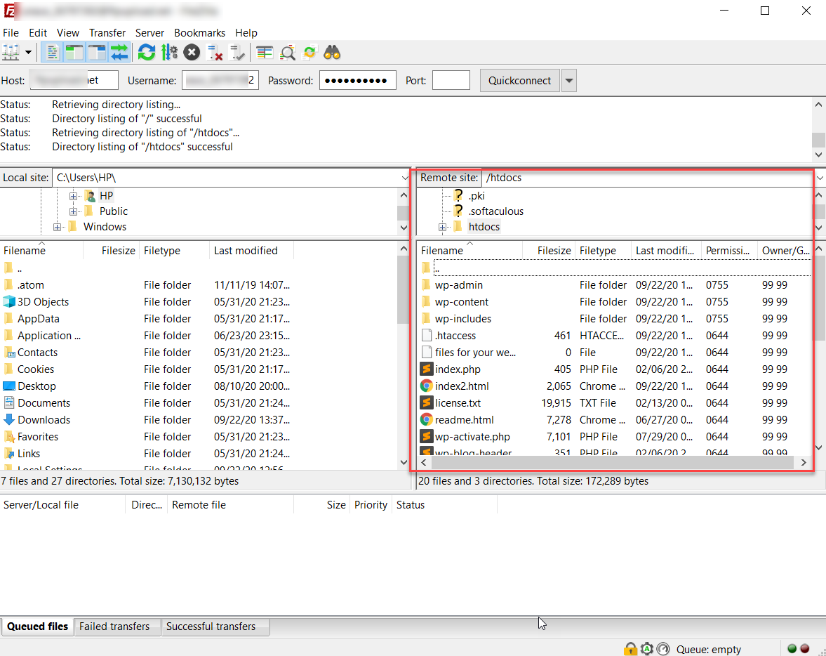 liste ftp