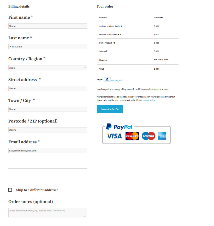 ottimizza il checkout di woocommerce - prima dei campi non necessari