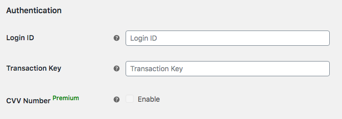 也添加 Authorize.Net WooCommerce - 選項 1
