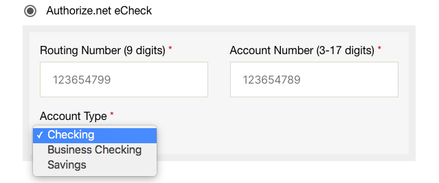 也添加 Authorize.Net WooCommerce - 選項 1