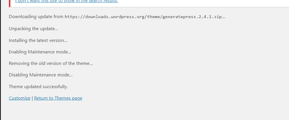 วิธีดาวน์เกรดปลั๊กอินและธีมใน WordPress - ดาวน์เกรดธีม