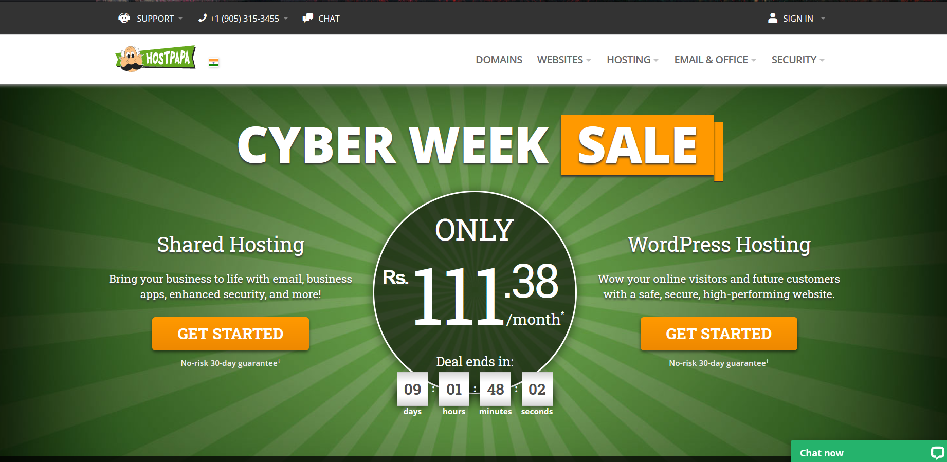 Services d'hébergement WordPress - hostpapa