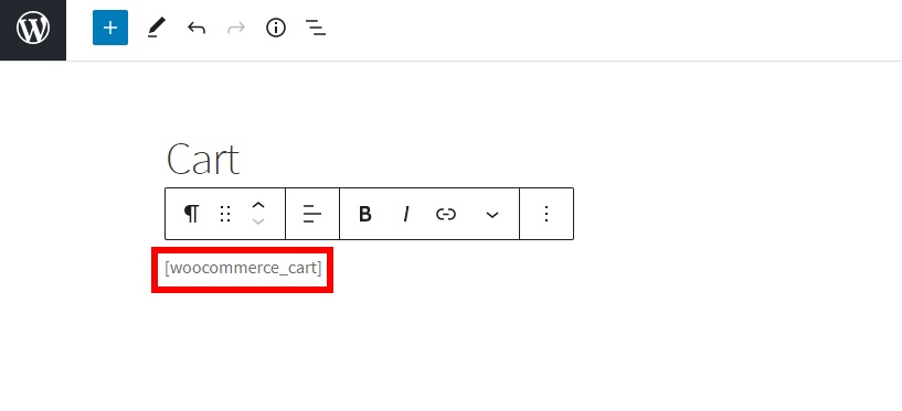 Cara Membuat Halaman WooCommerce - Kode Pendek