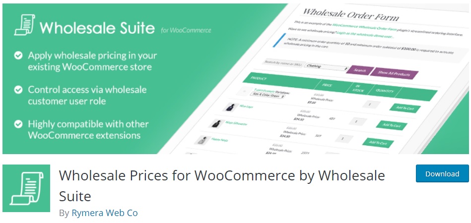 Как скрыть цены в WooCommerce — плагин оптовых цен