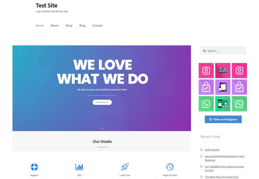 flux instagram meilleurs thèmes instagram wordpress