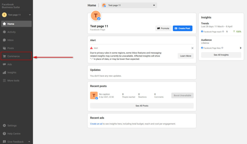 Instagram-Katalog funktioniert nicht - Commerce Manager