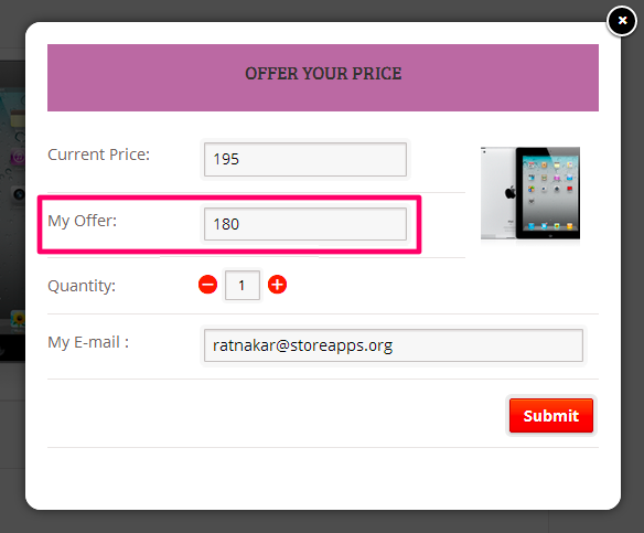 WooCommerce Bieten Sie Ihren Preis an