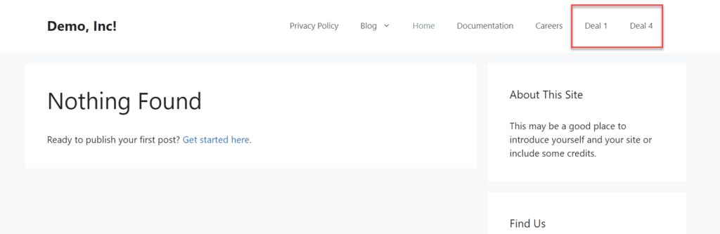 adăugați pagina la meniul wordpress - oferte cpt
