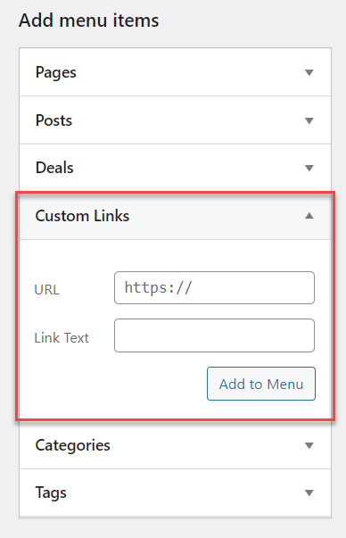 URL și textul linkului