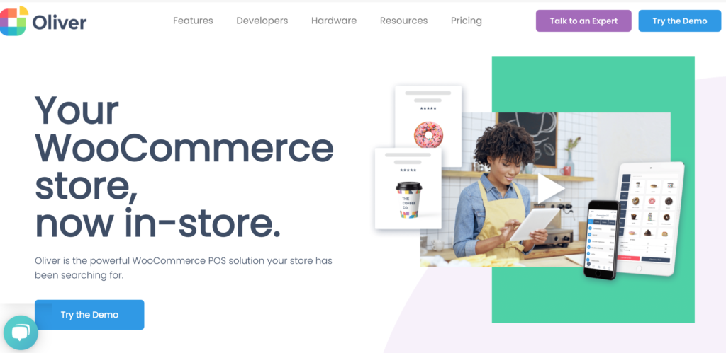Лучшие POS-плагины WooCommerce - Oliver POS