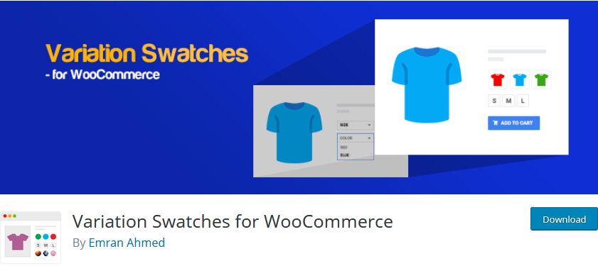 agregue variaciones de productos en woocommerce - muestras de variación para woocommerce