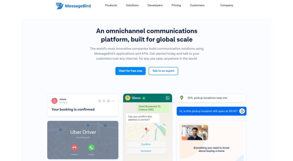 messagebird obtenir un numéro virtuel WhatsApp