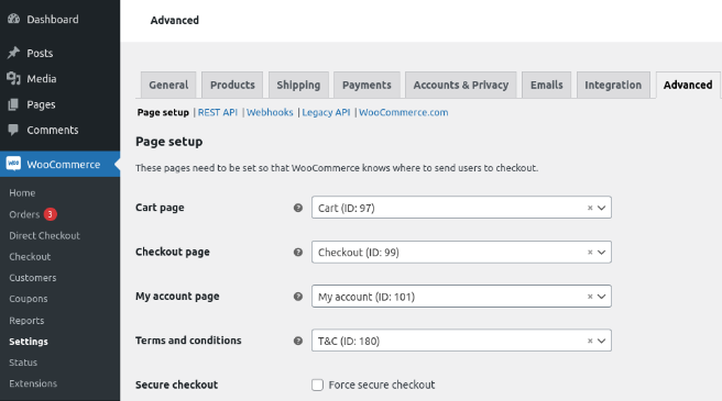 วิธีรับ URL ร้านค้า WooCommerce