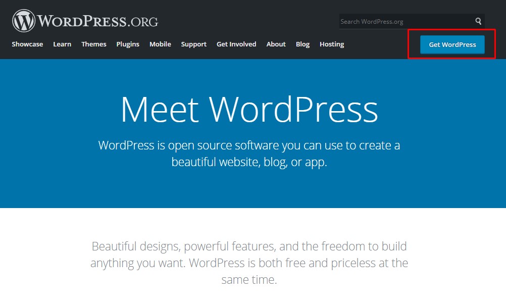 WordPress White Screen of Death（WSOD）を修正する方法-WordPressの新しいコピーをダウンロードする