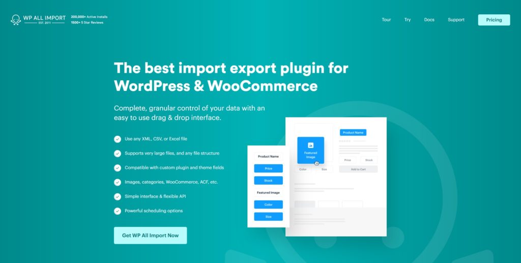 wp all import woocommerce 订单导出