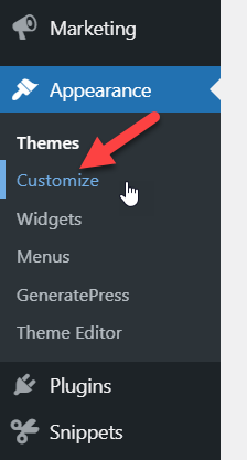 personalizzazione wordpress