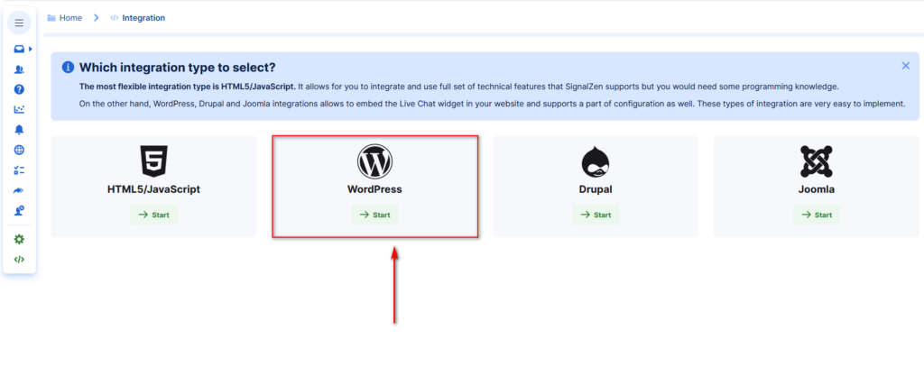signalzen 評論 - wordpress 選擇界面