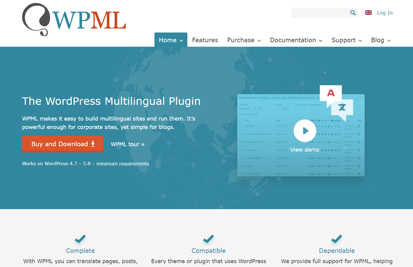wordpress 的最佳翻译插件 - wpml