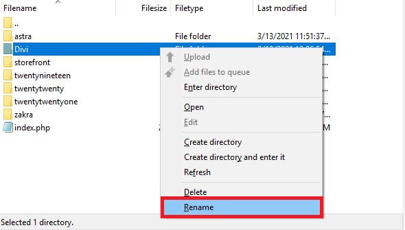 tema wordpress panosunu yeniden adlandır yüklenmiyor