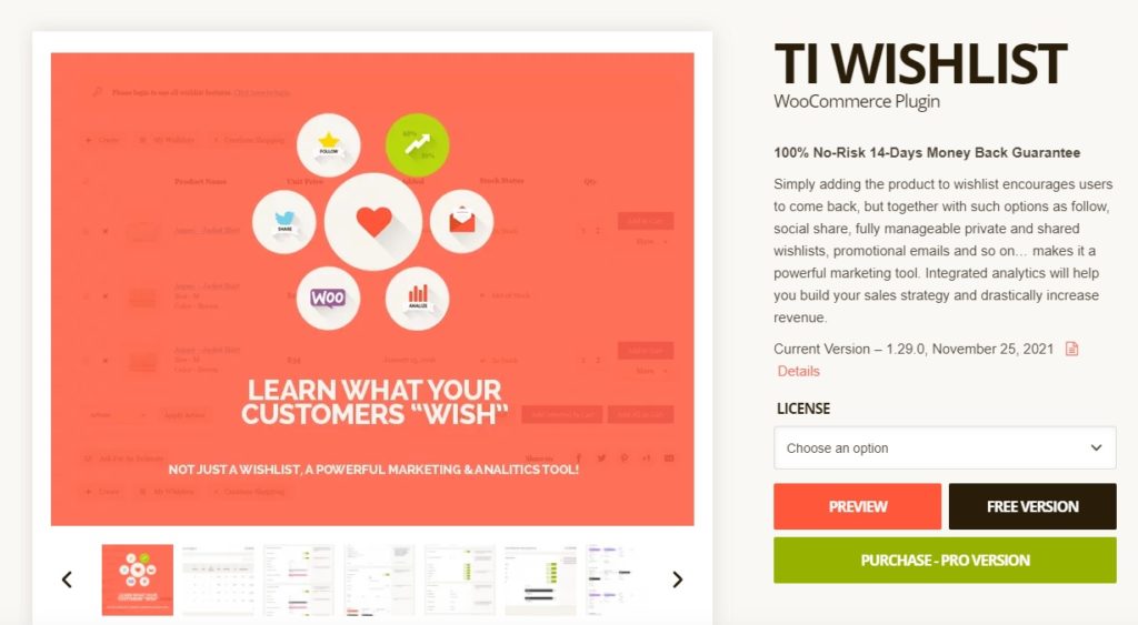 ti woocommerce situs web resmi wishlist menambahkan daftar keinginan di woocommerce