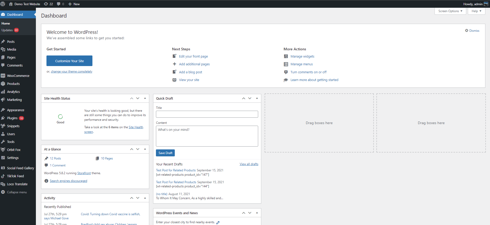 dodaj niestandardowy kod do wordpress - zainstaluj kreatora motywów potomnych