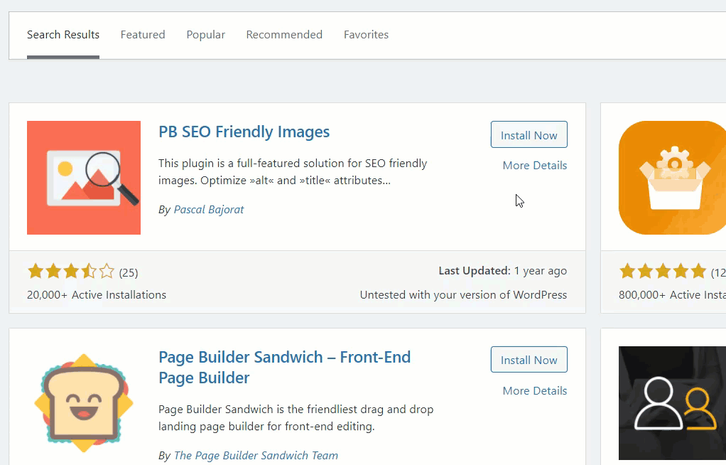 在 wordpress 中壓縮圖像 - pb seo 友好的圖像