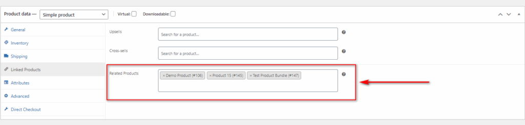 adauga produse legate de wocommerce - produse conexe add