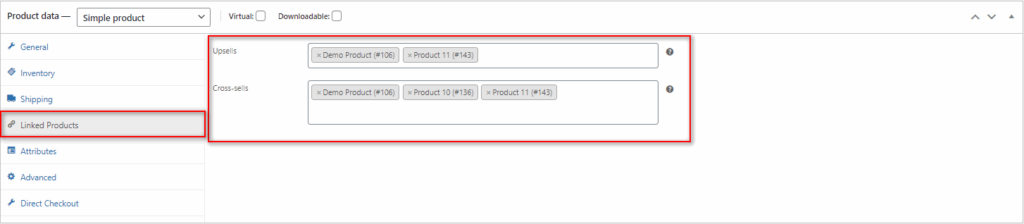 adăugați produse legate de woocommerce - produse legate
