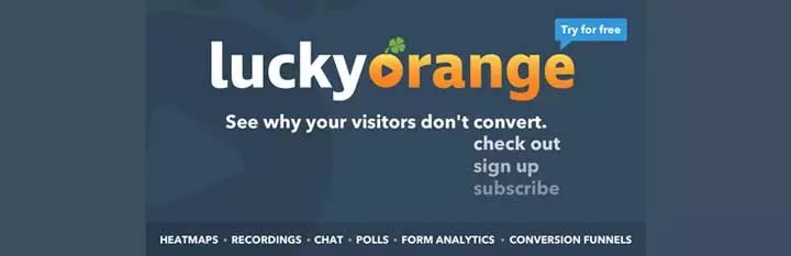 البرنامج المساعد Lucky Orange WordPress Heatmap