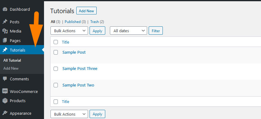 การแบ่งหน้า WordPress สำหรับประเภทโพสต์ที่กำหนดเอง