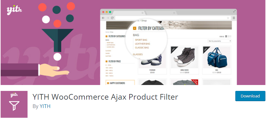 YITH WooCommerce Ajax 제품 필터