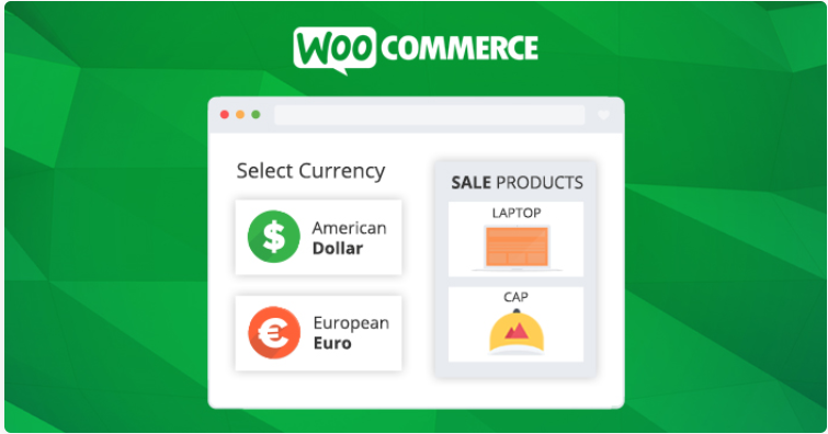 WooCommerce 통화 전환기