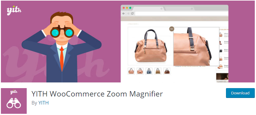 YITH WooCommerce 줌 돋보기