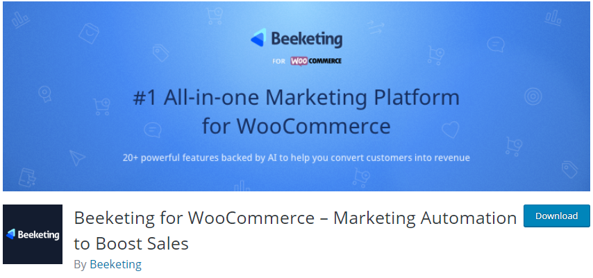 WooCommerce를 위한 비케팅