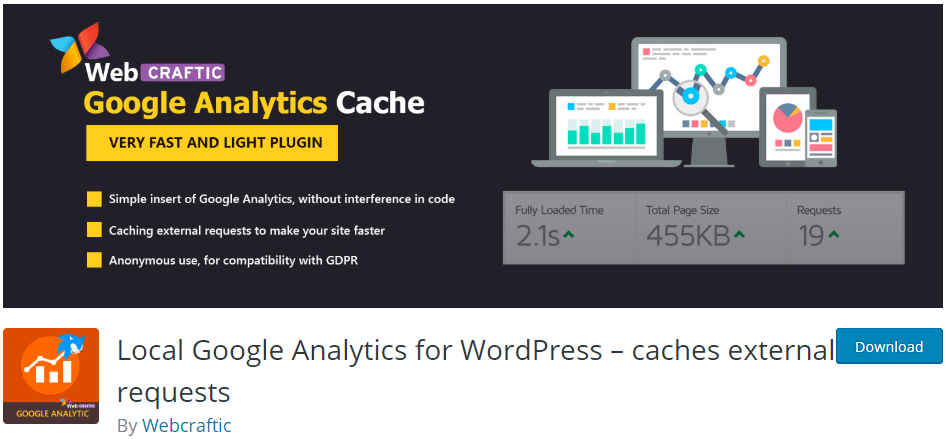 Google Analytics ในพื้นที่สำหรับ WordPress