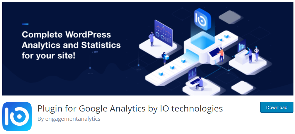 ปลั๊กอินสำหรับ Google Analytics โดยเทคโนโลยี IO
