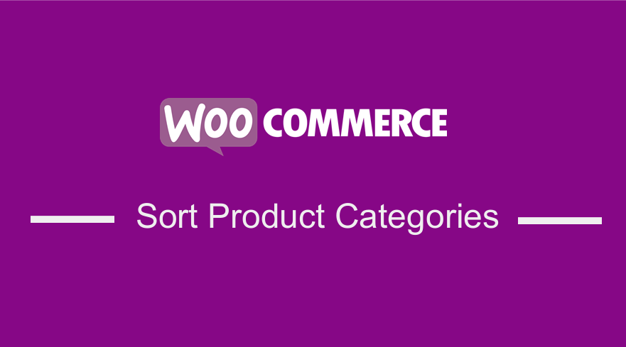 WooCommerceの商品カテゴリを並べ替える