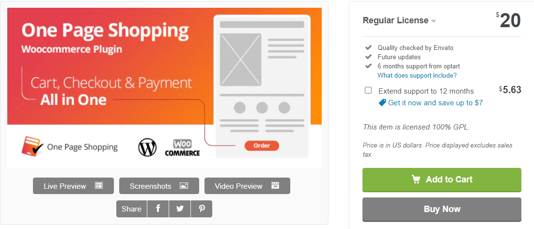 WooCommerce 원페이지 쇼핑