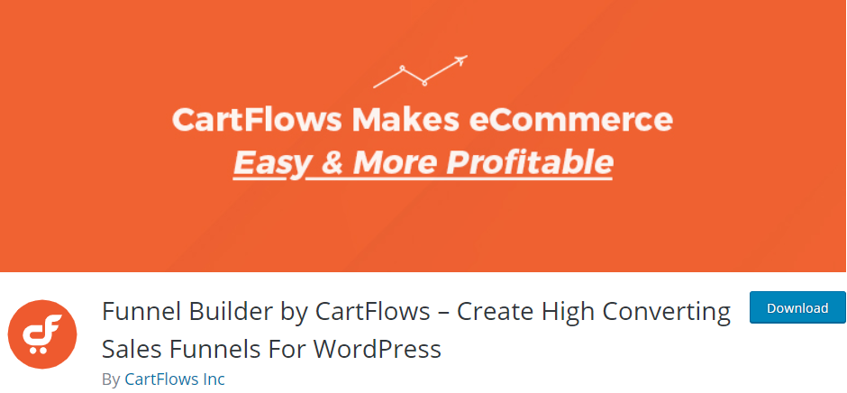 CartFlows의 깔때기 빌더