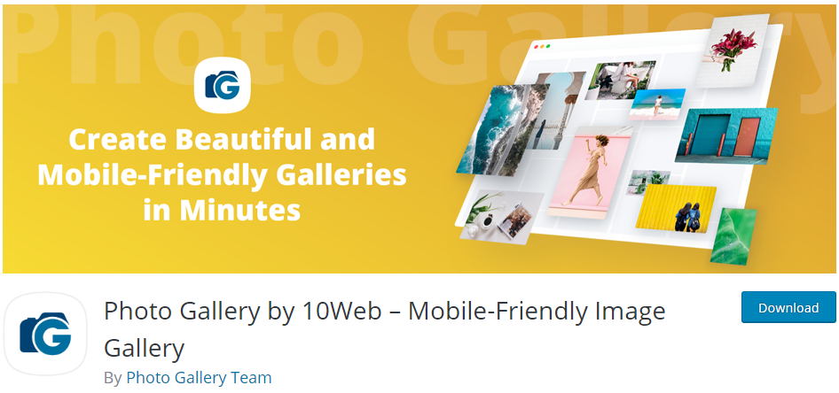 10Web의 사진 갤러리