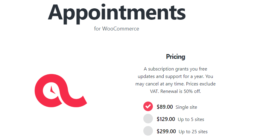 WooCommerceの予定
