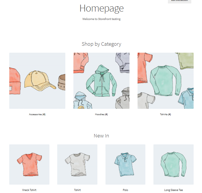 homepage