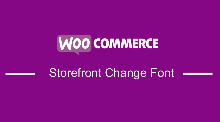 Font Ubah Etalase Toko WooCommerce