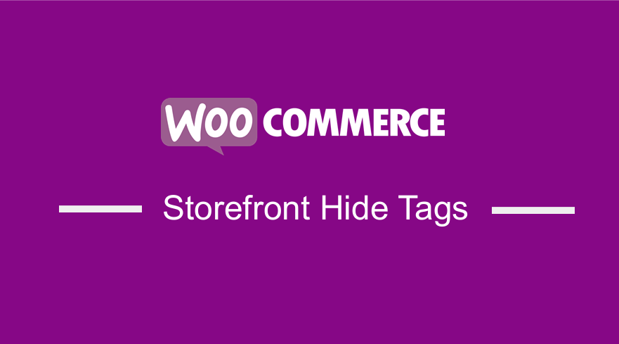 如何在店面主題 WooCommerce 中隱藏標籤