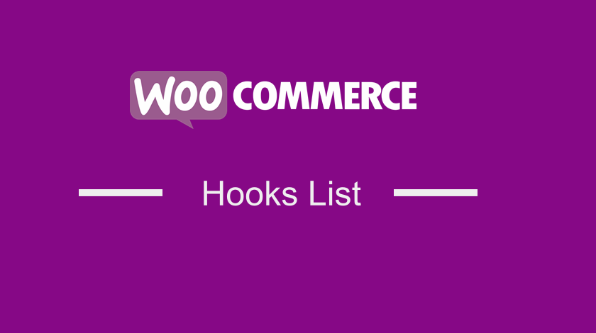 woocommerce 钩子列表