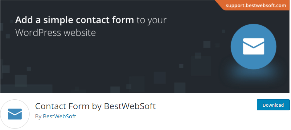 Formulaire de contact par BestWebSoft